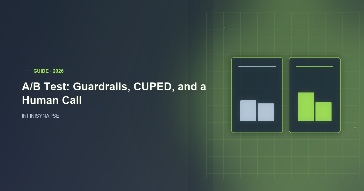 A/B Test Guardrails, CUPED, and Human Decision
