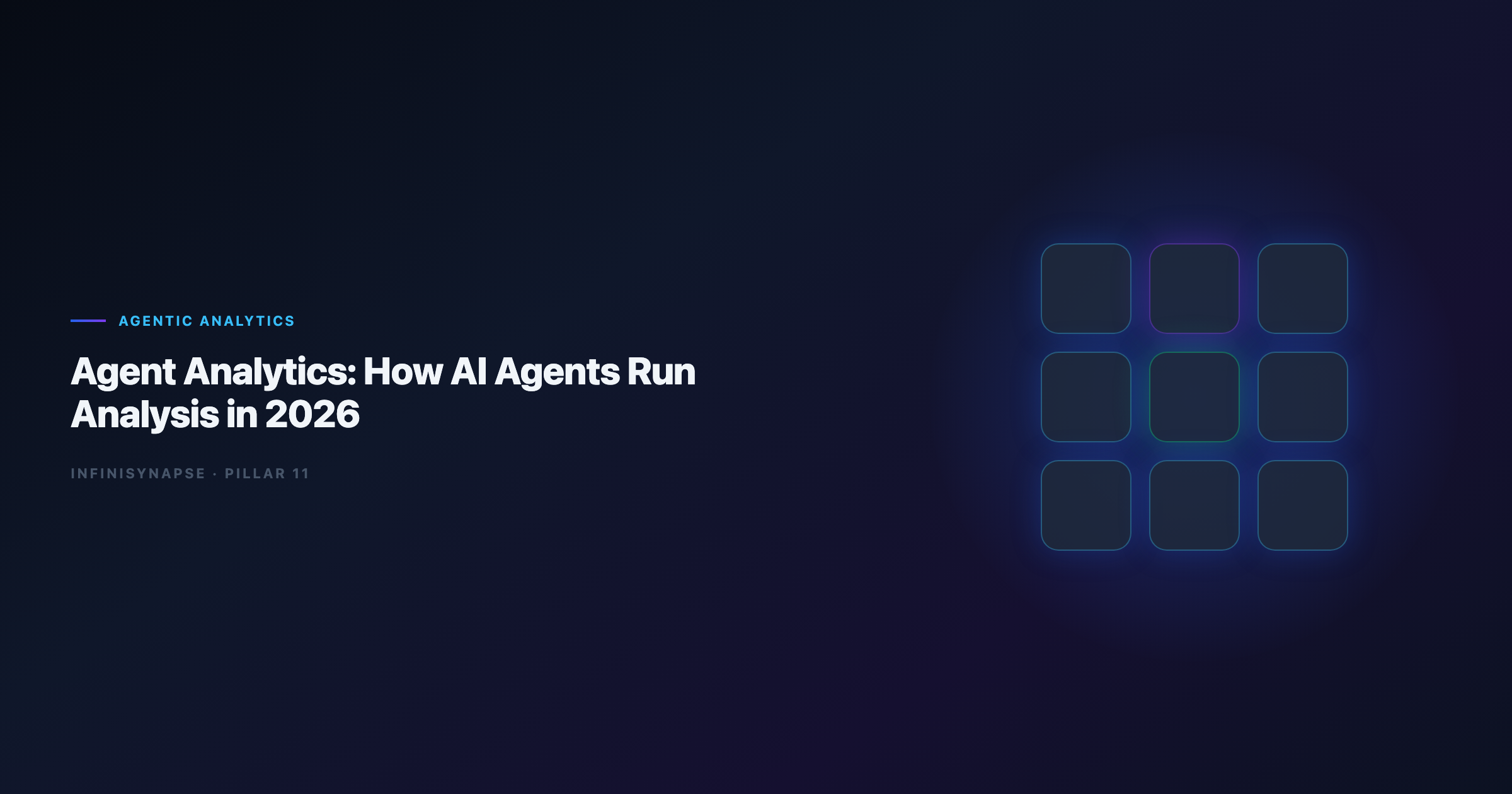 How agent analytics executes multi-step analysis