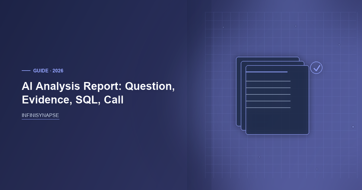 AI Analysis Report: Bind, Then Replay — InfiniSynapse guide cover