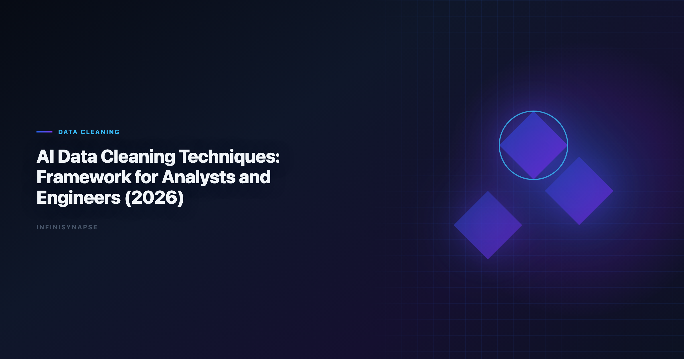 Hero image for ai data cleaning techniques workflow