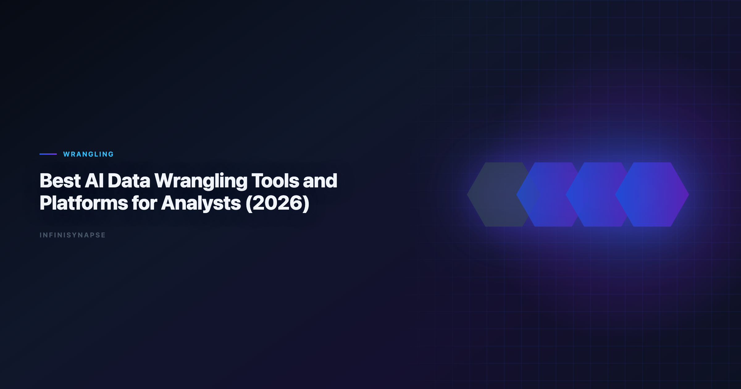 Hero image for ai data wrangling tools workflow
