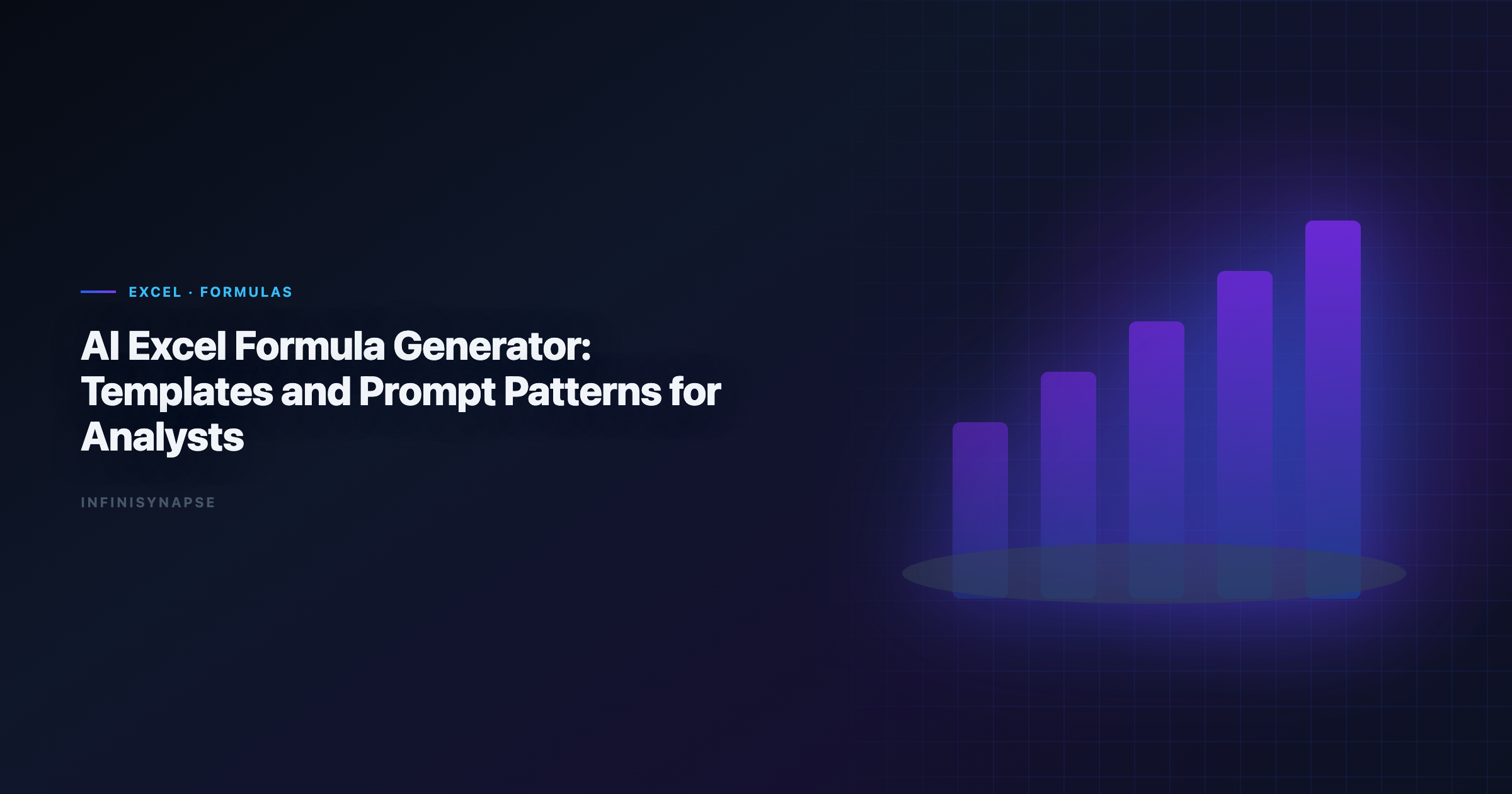 Hero image for ai excel formula generator workflow