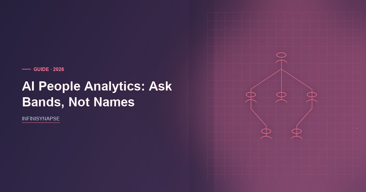AI People Analytics: Ask Bands, Not Names