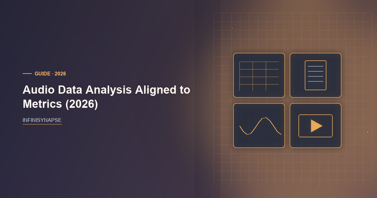 Audio Data Analysis: Bind, Then Replay — InfiniSynapse guide cover