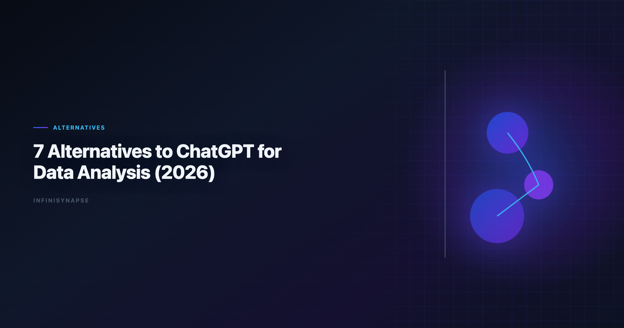 Alternative tools to ChatGPT for data analysis, mapped by autonomy, governance depth, and recurring workflow readiness
