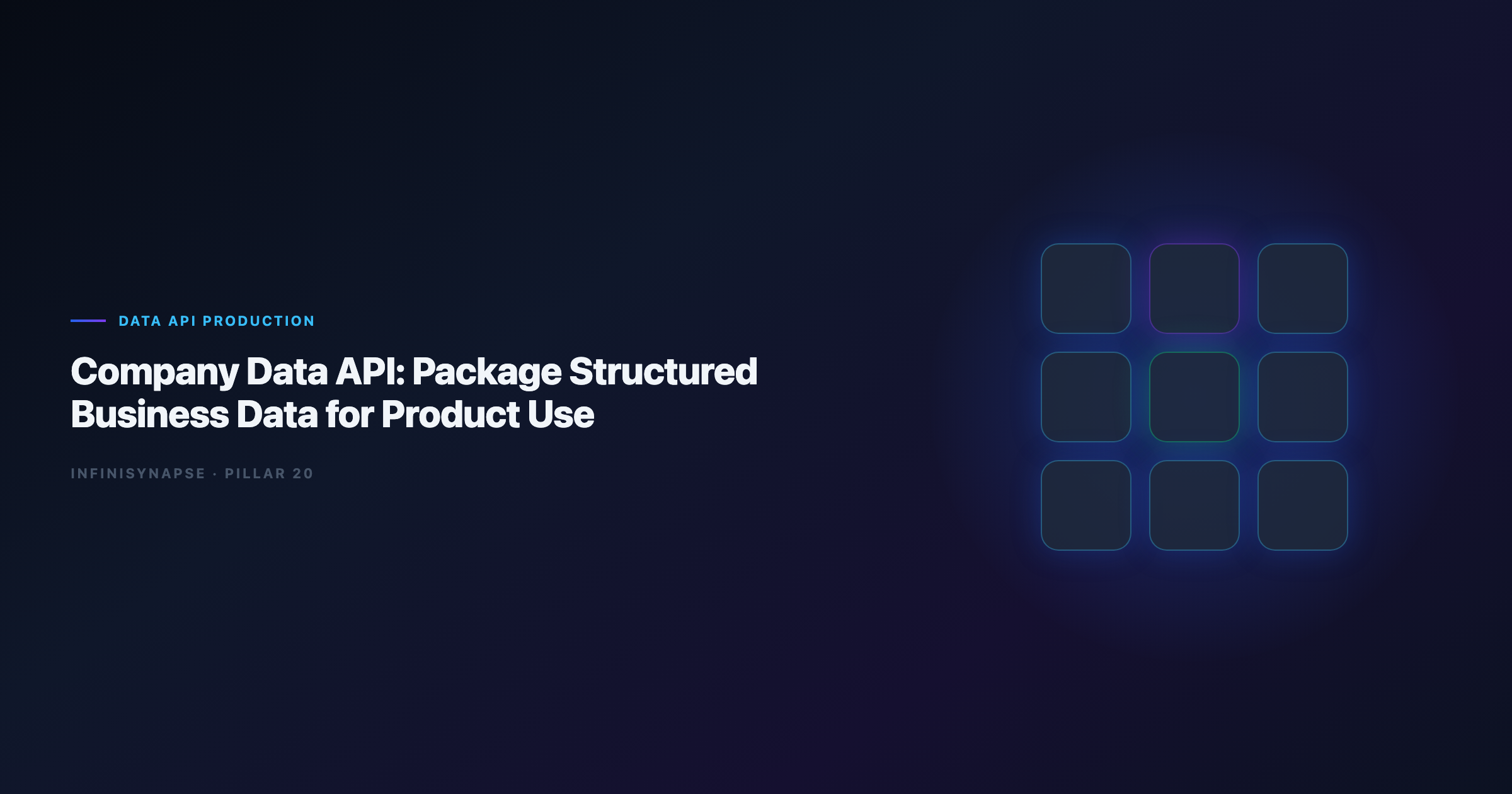 Hero image for company-data-api