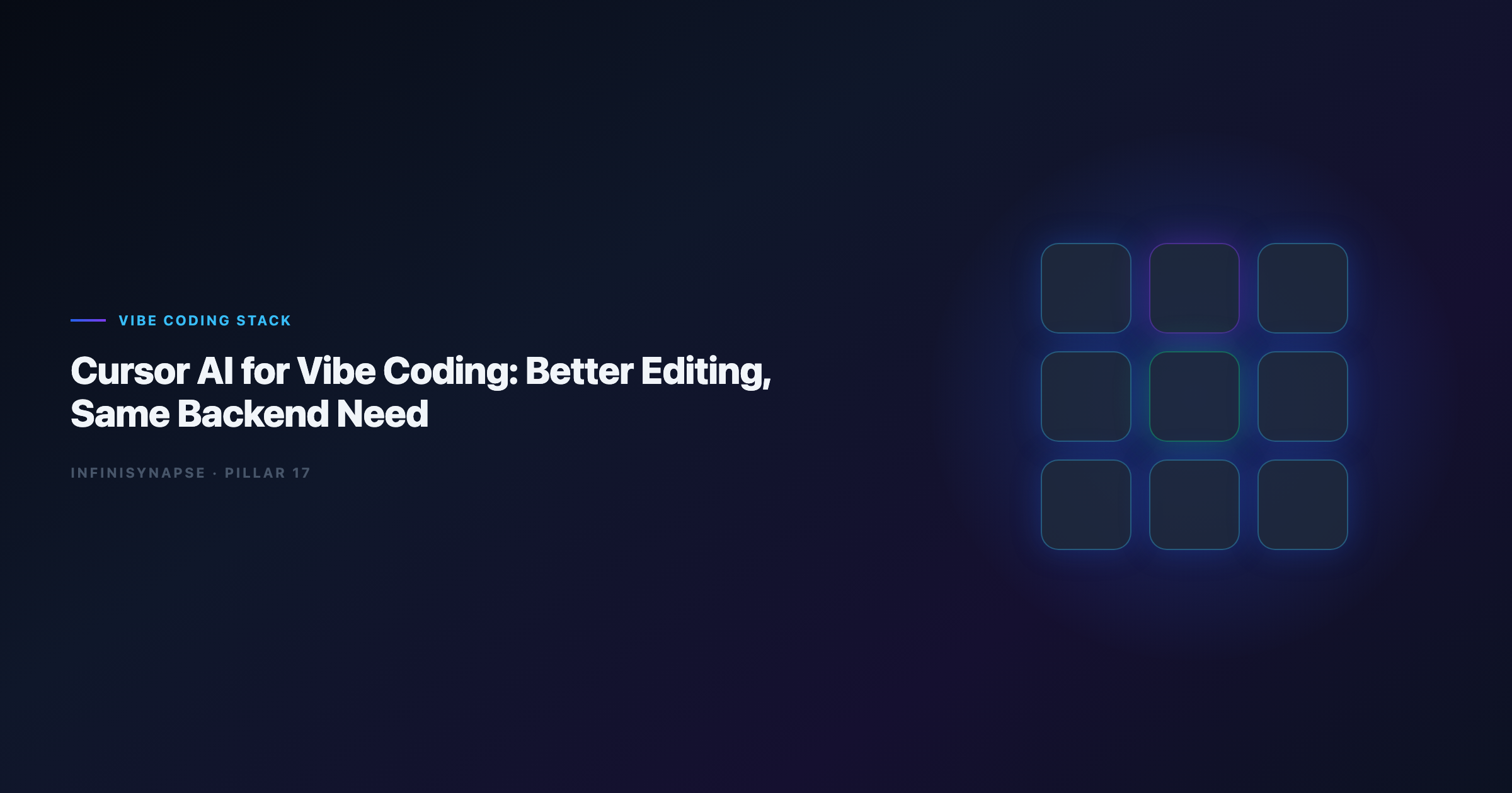 Hero image for cursor-ai-for-vibe-coding