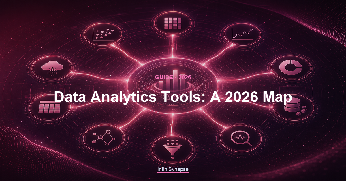 A map of data analytics tools in 2026: the categories from preparation to modeling to communication, and where AI-native analysis fits