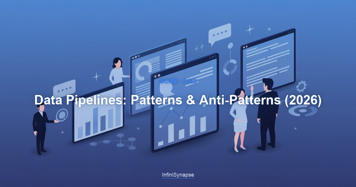 Overview of data pipelines in 2026: the patterns that keep them reliable and the anti-patterns that make them fragile