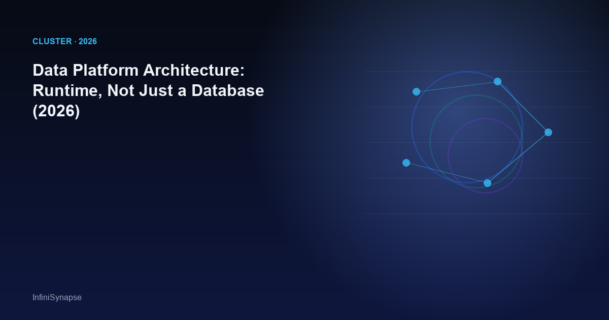 Data Platform Architecture: Runtime, Not Just a Database (2026)