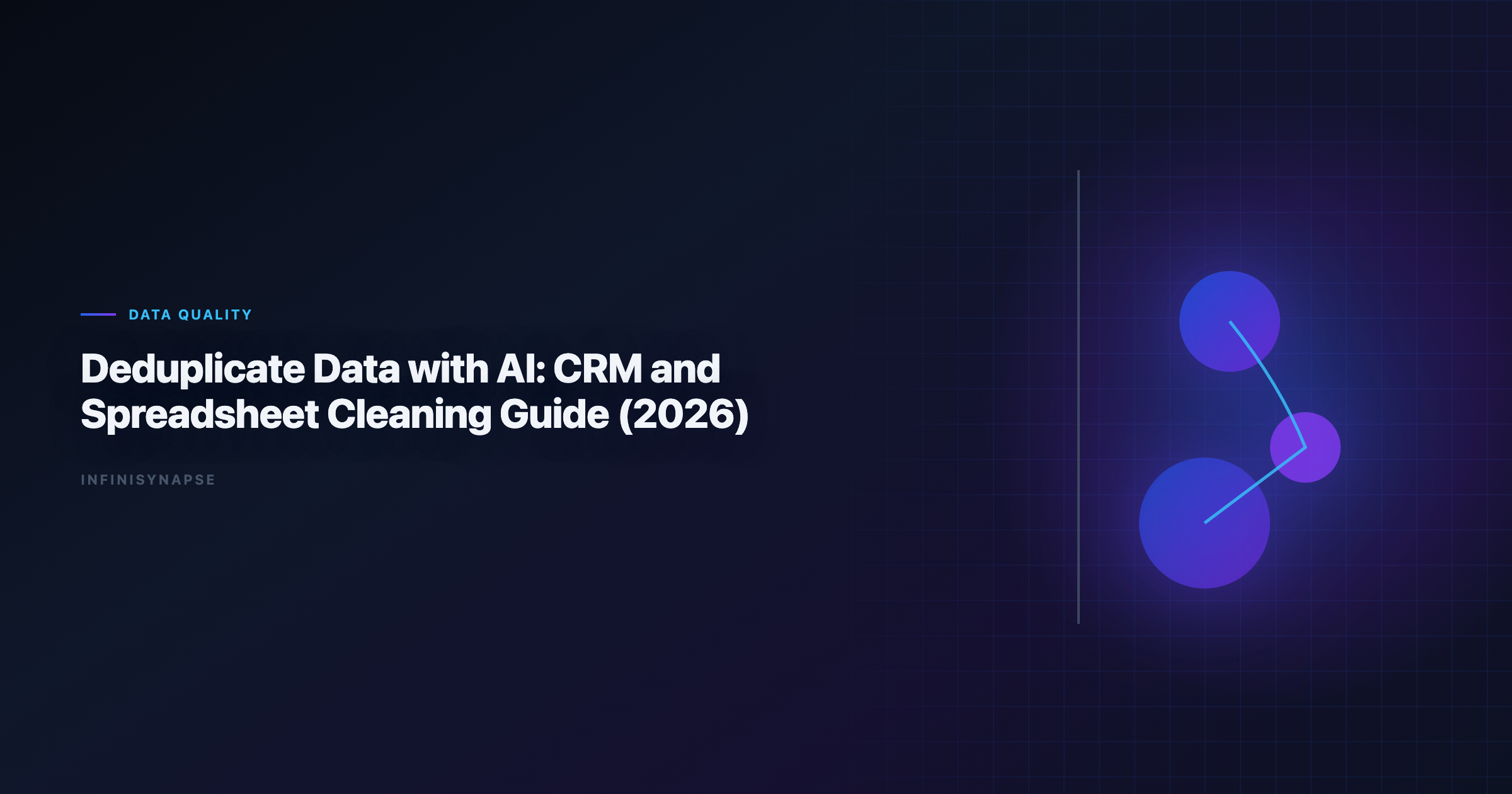 Hero image for deduplicate data with ai workflow