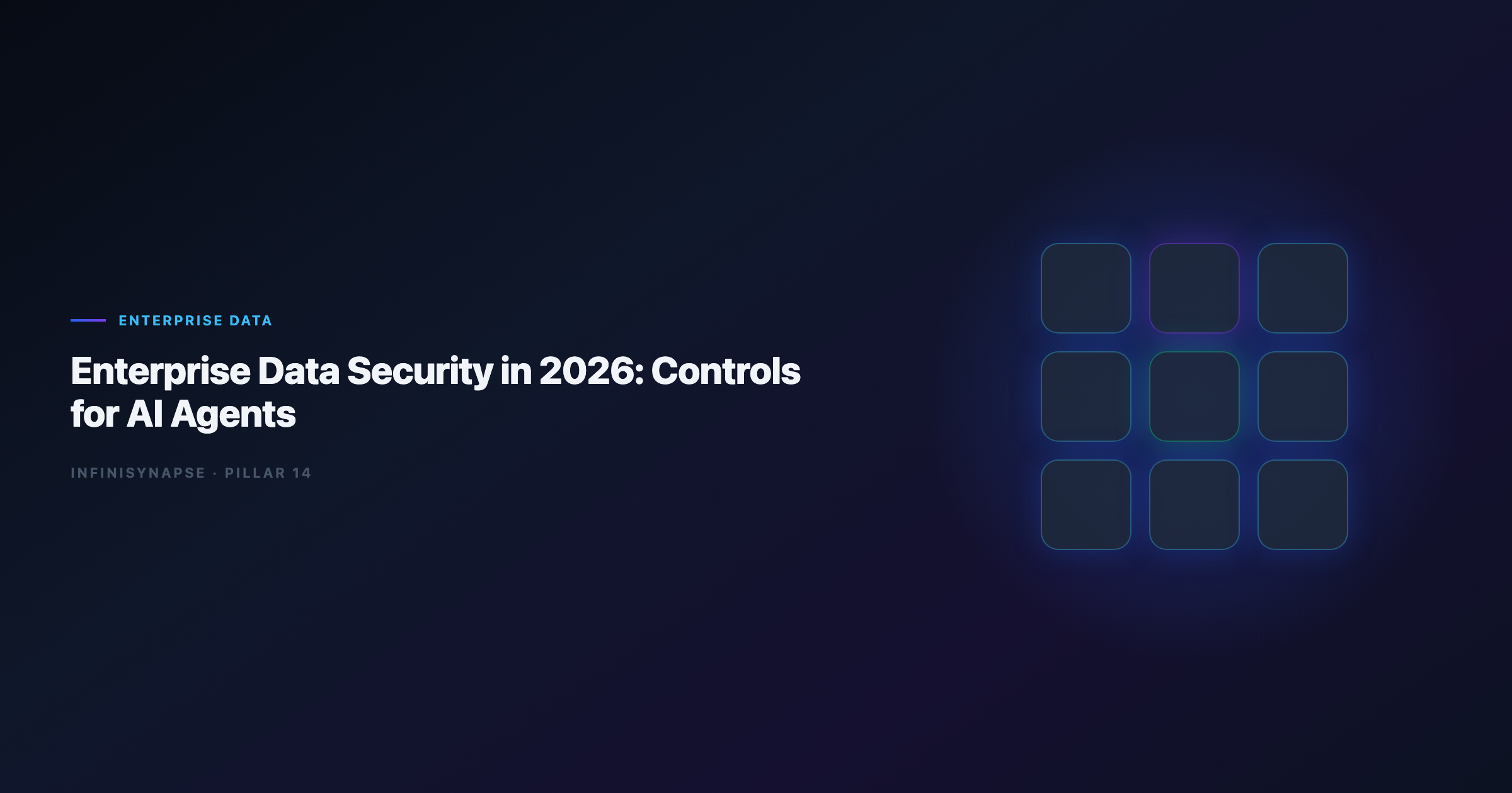 Enterprise Data Security in 2026: Controls for AI Agents
