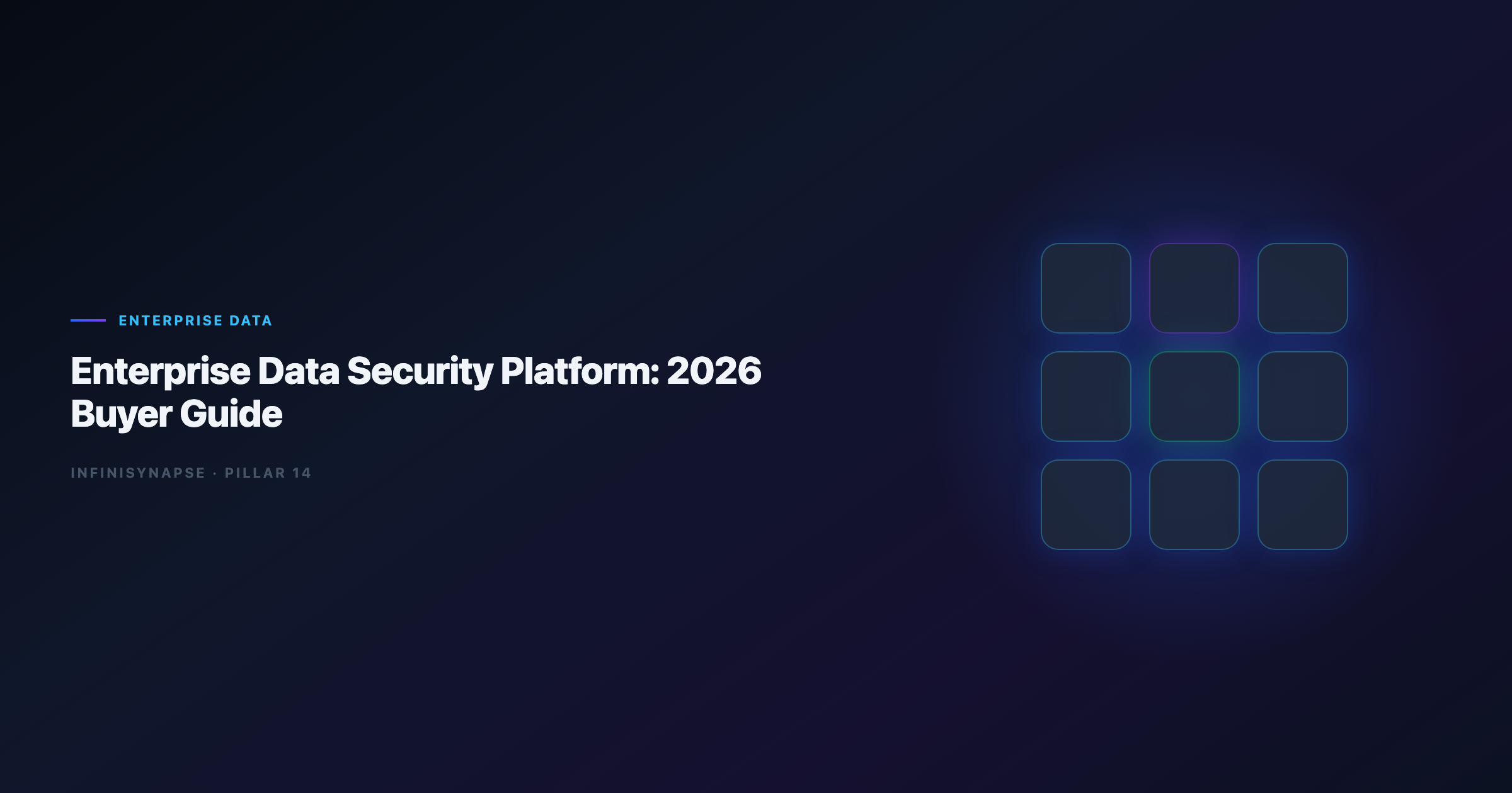 Enterprise Data Security Platform: 2026 Buyer Guide