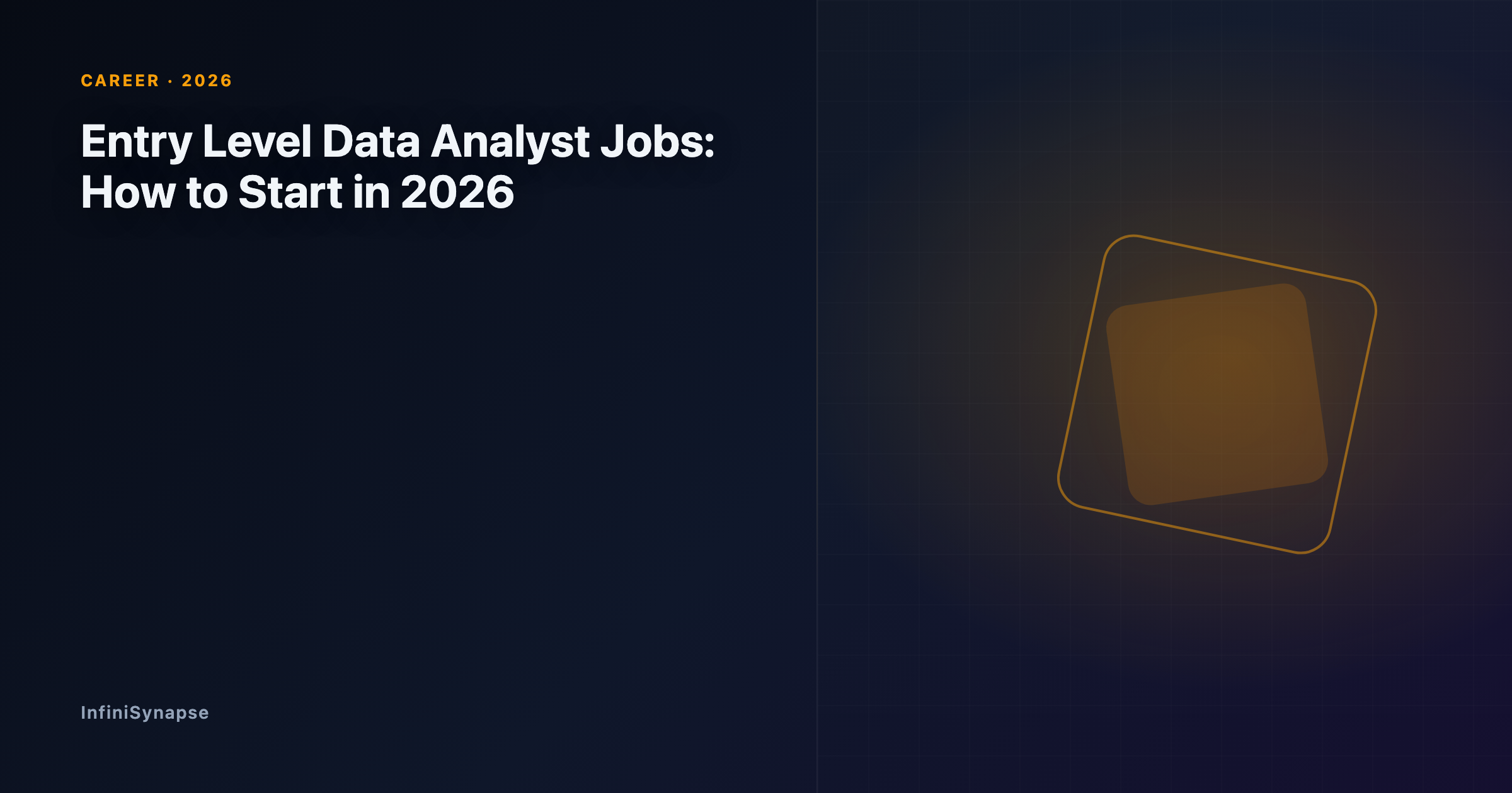 A roadmap to entry level data analyst jobs in 2026: skills, portfolio, and the first-role search for candidates with little experience