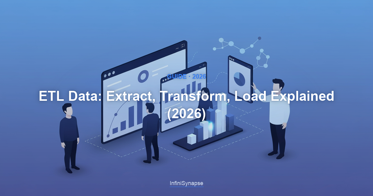 Overview of etl data in 2026: the extract, transform, load pattern, its ELT evolution, and where it fits a modern stack