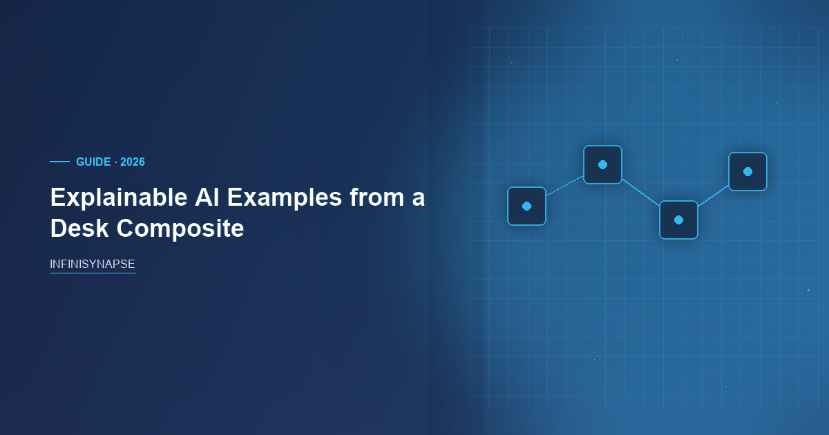 Explainable AI Examples: Bind, Then Replay — InfiniSynapse guide cover
