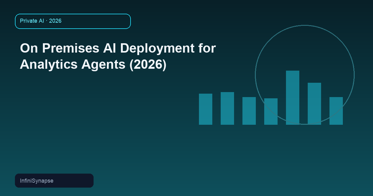 On Premises AI Deployment for Analytics Agents (2026)