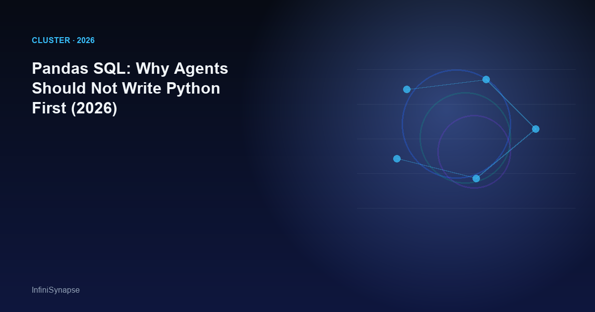 Pandas SQL: Why Agents Should Not Write Python First (2026)