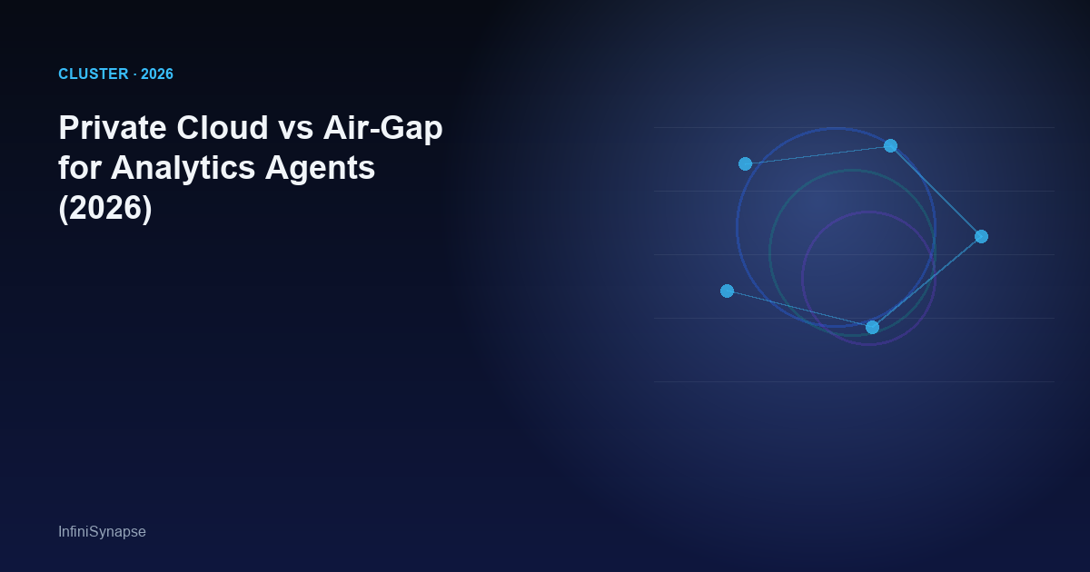 Private Cloud vs Air-Gap for Analytics Agents (2026)
