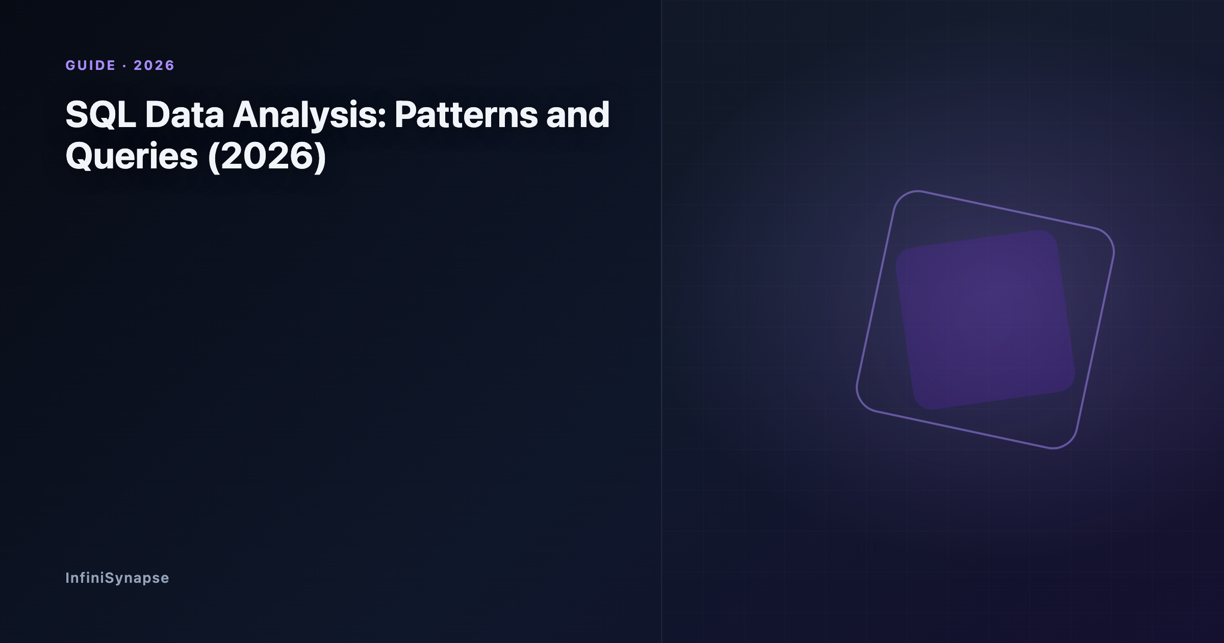 Core SQL data analysis patterns for 2026: filtering, aggregating, joining, and window functions, with the shift to natural-language querying