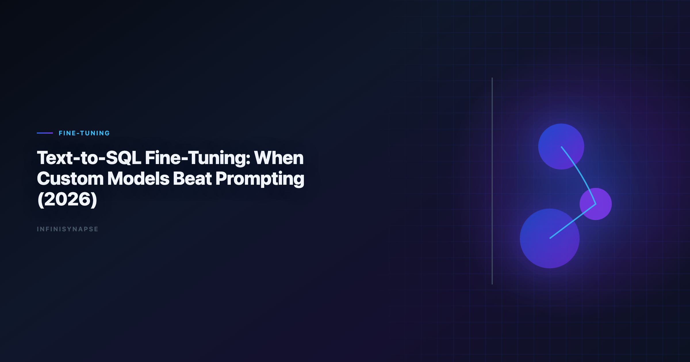 Text-to-SQL Fine-Tuning: Practical Guide for High-Value Domains hero