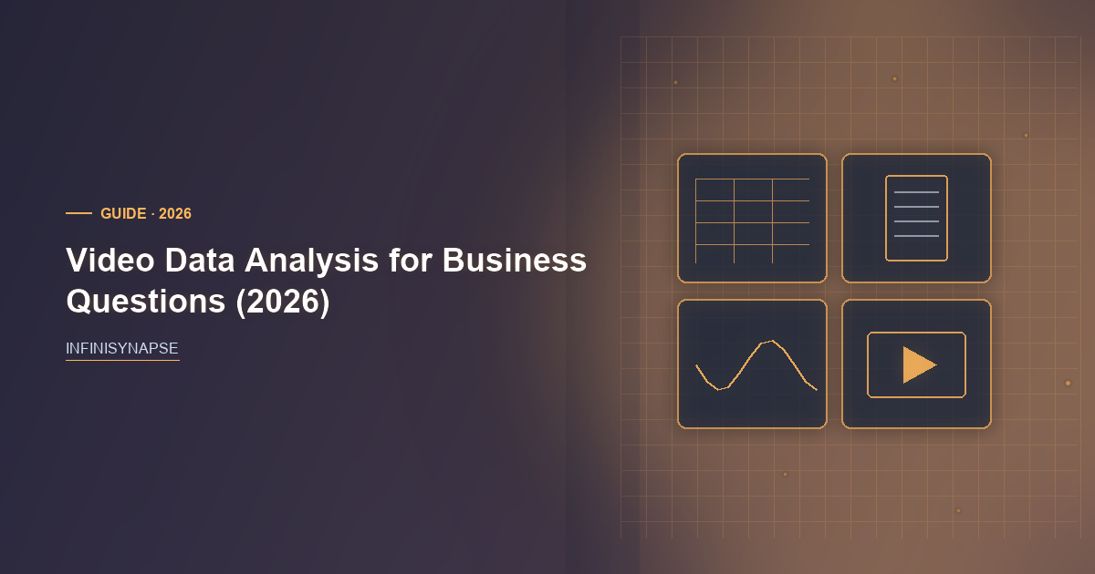 Video Data Analysis: Bind, Then Replay — InfiniSynapse guide cover
