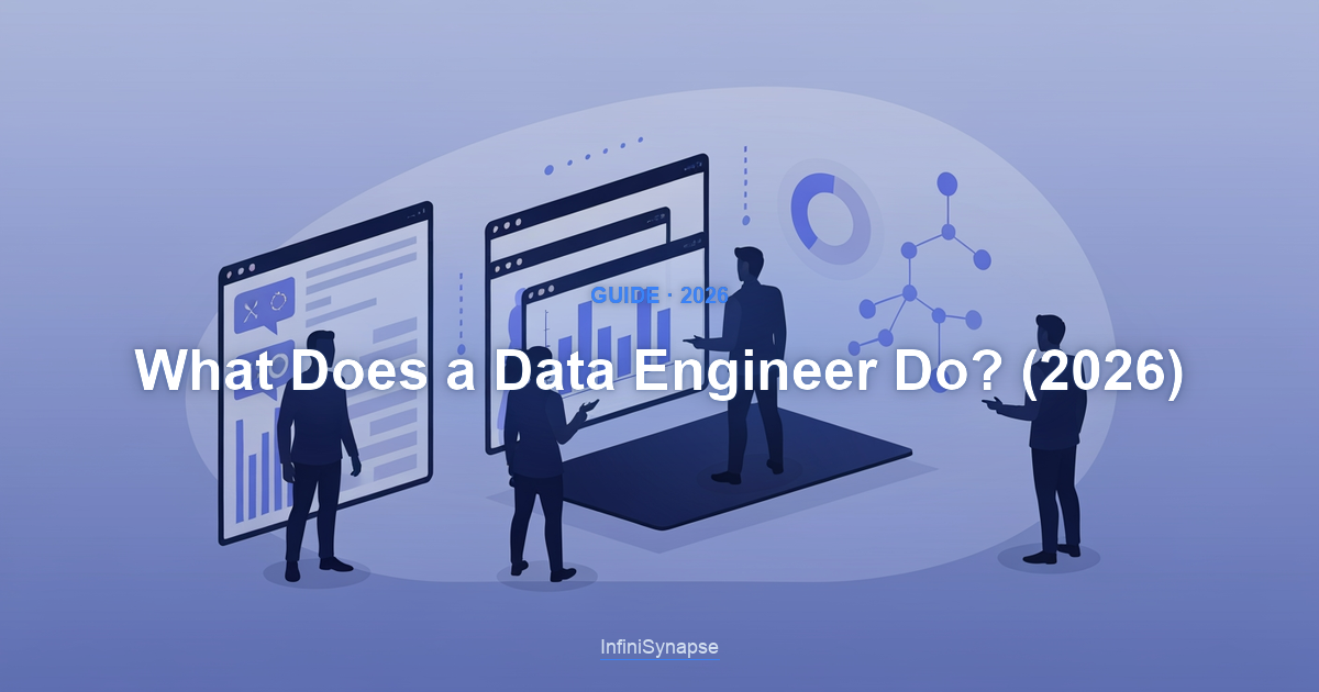 Overview answering what does a data engineer do in 2026: responsibilities that shift with company size, data maturity, and team structure