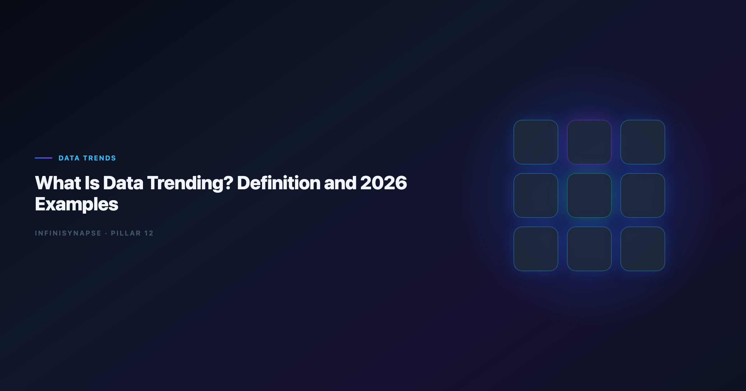 What is data trending explained with examples