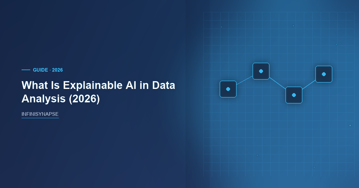 What Is Explainable AI? Definition for Data Answers — InfiniSynapse guide cover