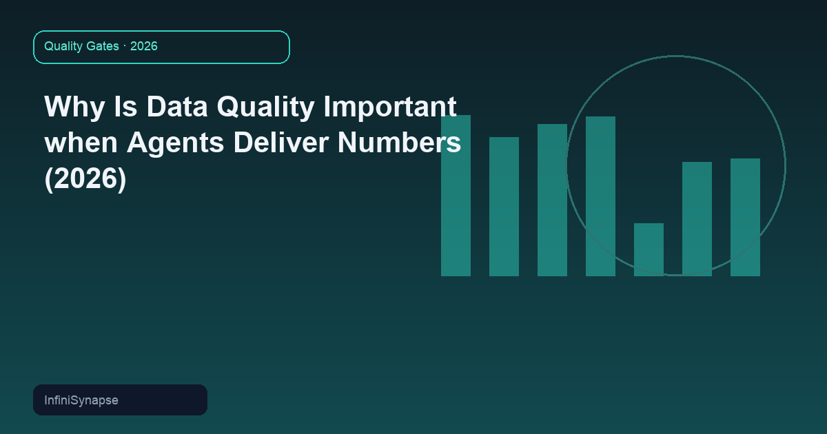 Why Is Data Quality Important when Agents Deliver Numbers (2026)