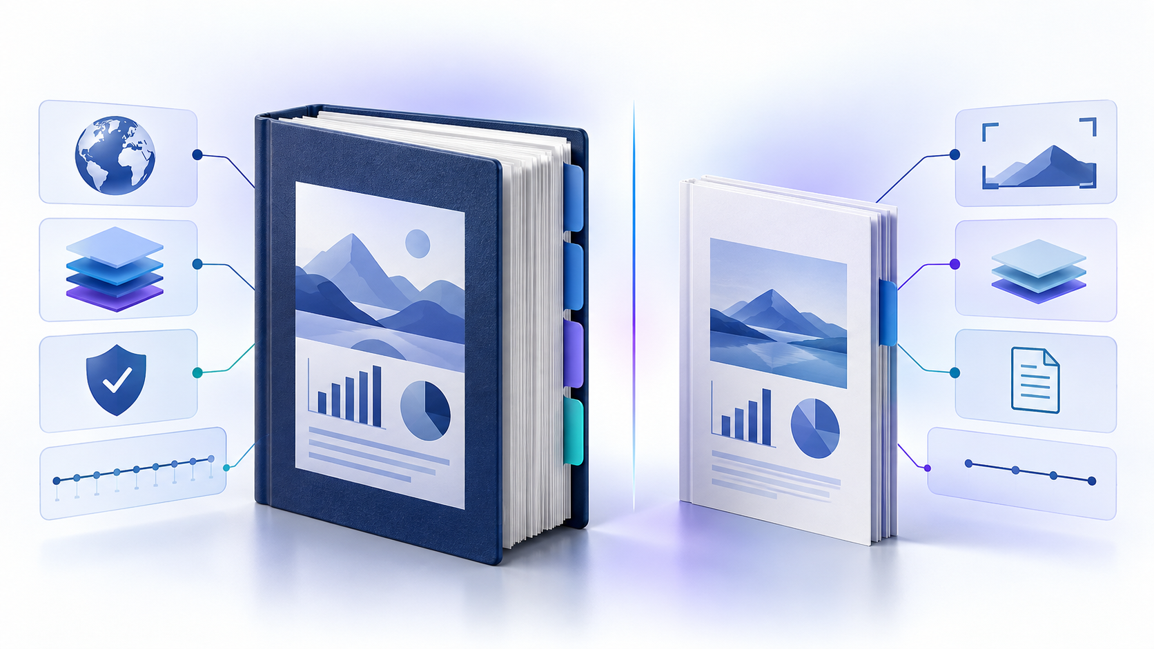 Topic-specific analytical illustration for 10-K vs 10-Q