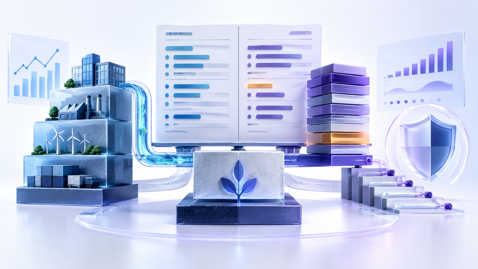 Topic-specific analytical illustration for balance sheet analysis