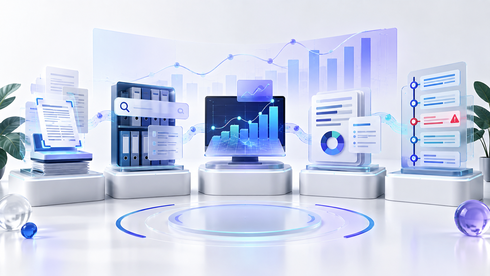 Topic-specific analytical illustration for best AI financial analysis tools