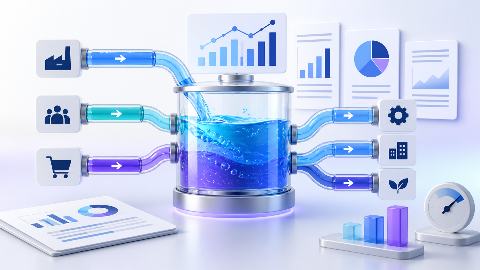 Topic-specific analytical illustration for cash flow statement explained