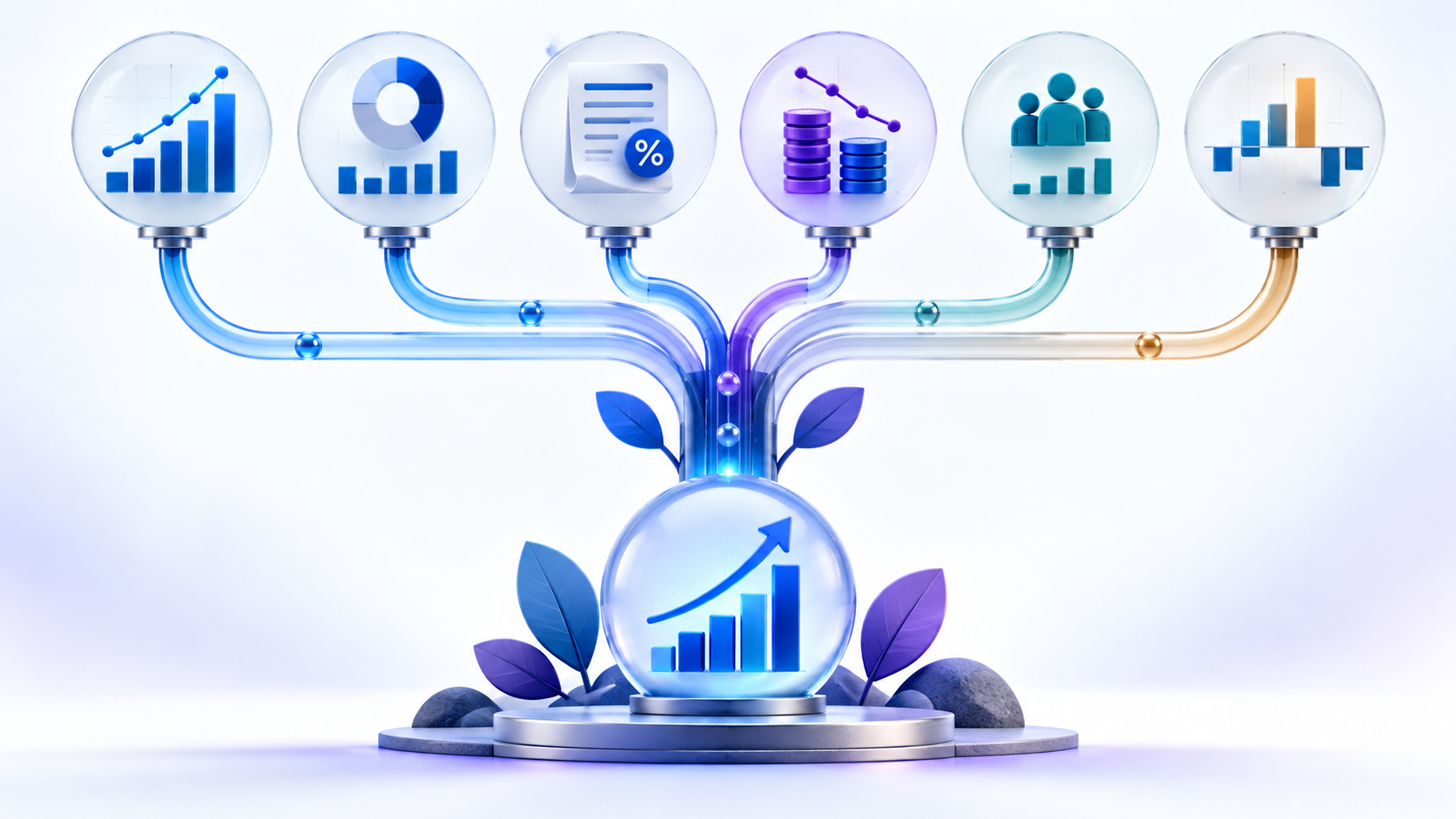 Topic-specific analytical illustration for earnings growth analysis