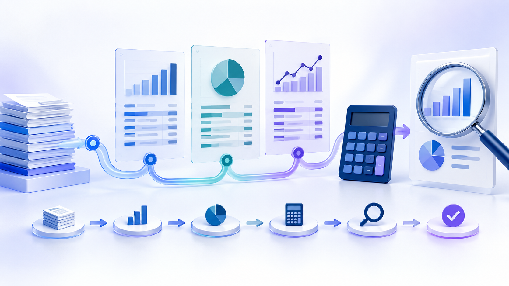 Topic-specific analytical illustration for financial statement analysis for beginners