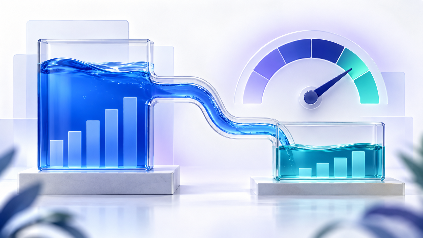 Topic-specific analytical illustration for free cash flow margin