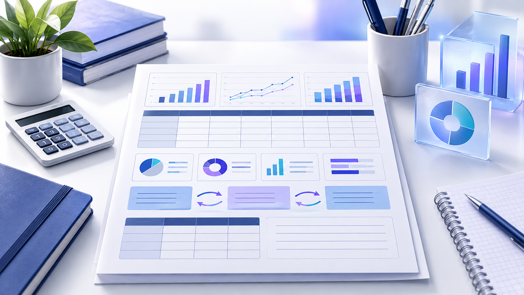Topic-specific analytical illustration for free financial statement analysis template
