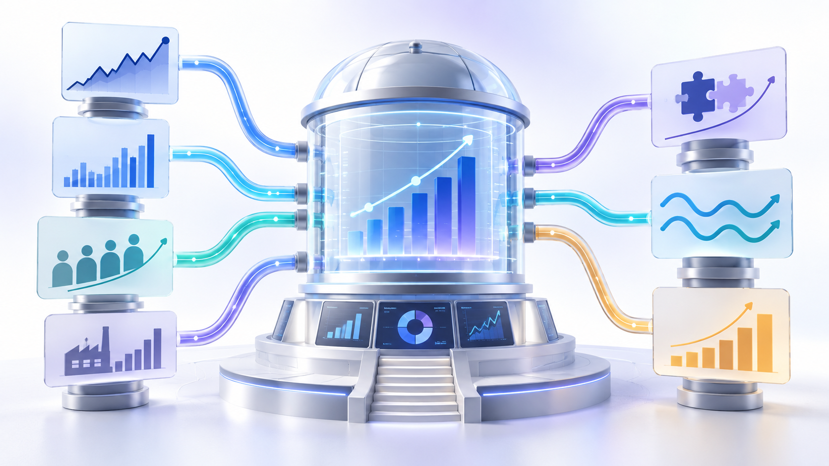 Topic-specific analytical illustration for how to analyze company growth