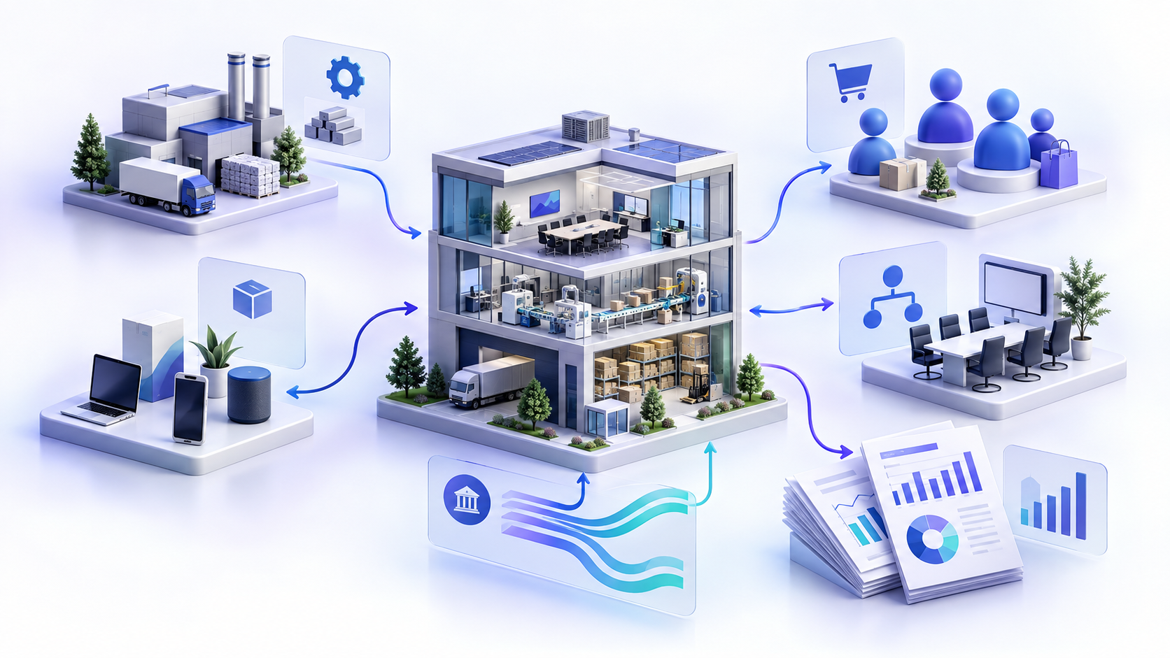 Topic-specific analytical illustration for how to understand a company before investing