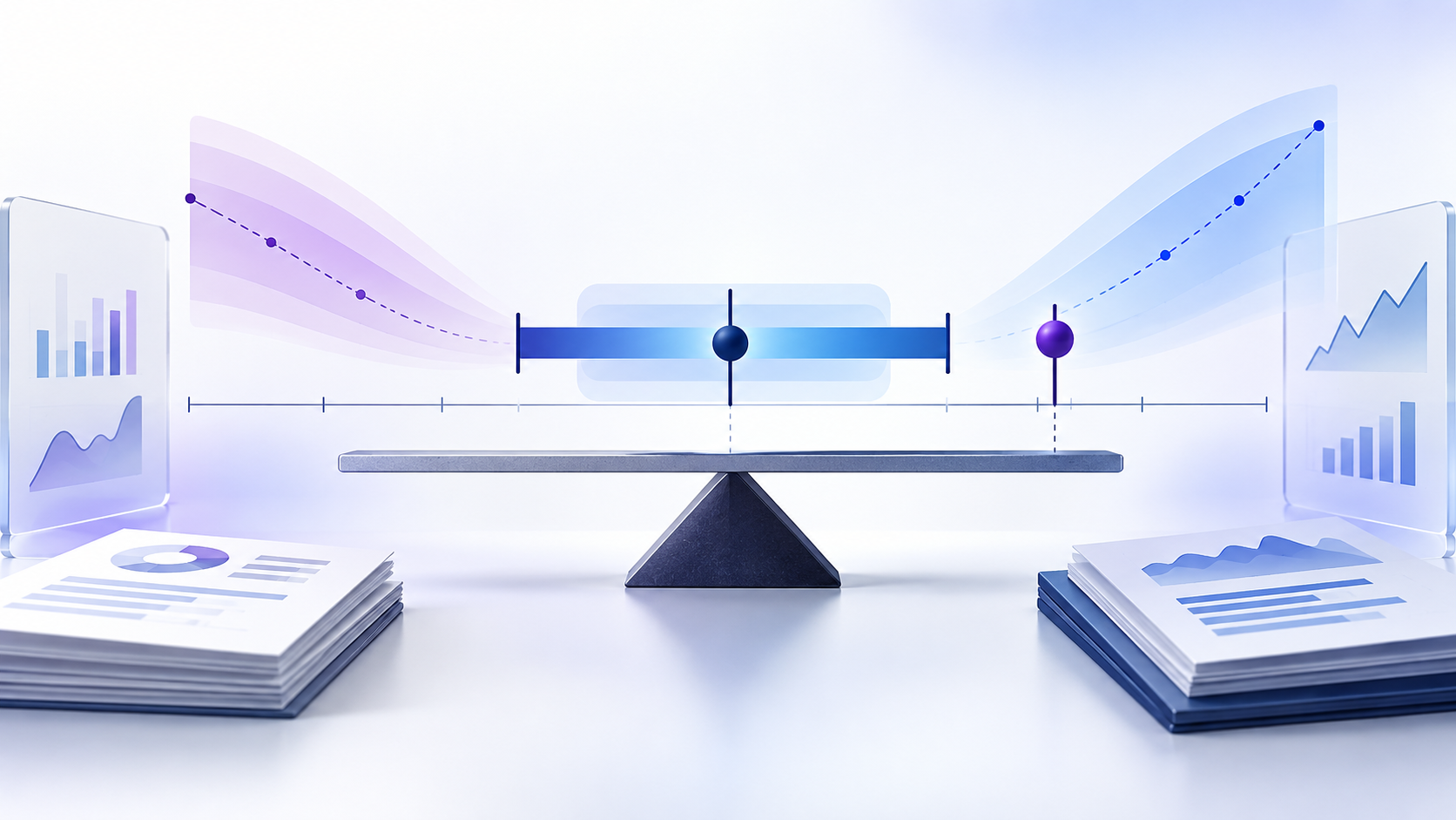 Topic-specific analytical illustration for overvalued vs undervalued stock